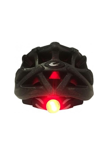 Zozo Mv29 Kask Arka Led Lambalı Mat Siyah (L) Beden