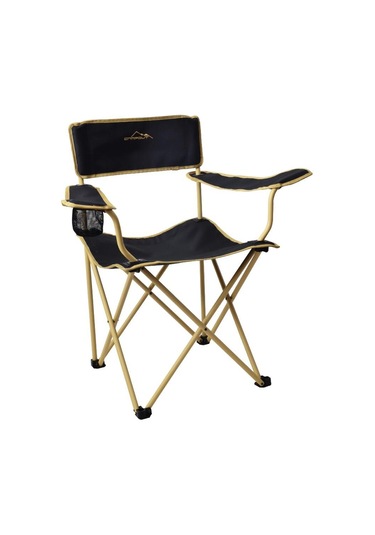 Nurgaz Campout Mogan Katlanır Sandalye Siyah