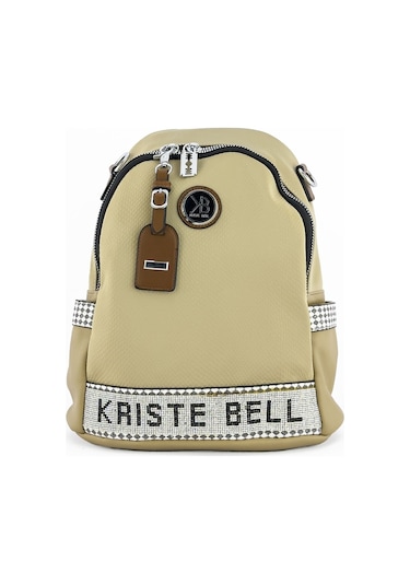 Kriste Bell Kadın Sırt Çanta Bej 26372 Bej