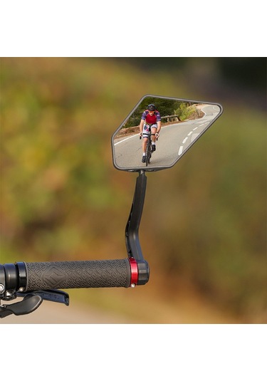 Yifomall Bisiklet Geribakış Aynası, Dönebilen Büyük Çerçeve, Dağ Bisikleti/santralit İçin, Sağlıklı Sürüş İçin Sol-sağ Çift Seti