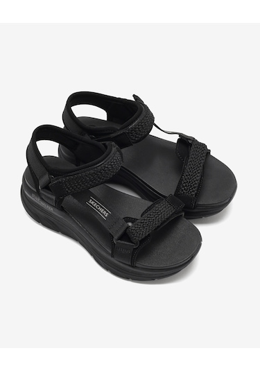 Skechers D'lux Walker - Pretty Fıeld Kadın Siyah Sandalet 119822 Bbk Siyah Skechers D'lux Walker - Pretty Fıeld Kadın Siyah Sandalet 119822 Bbk Siyah