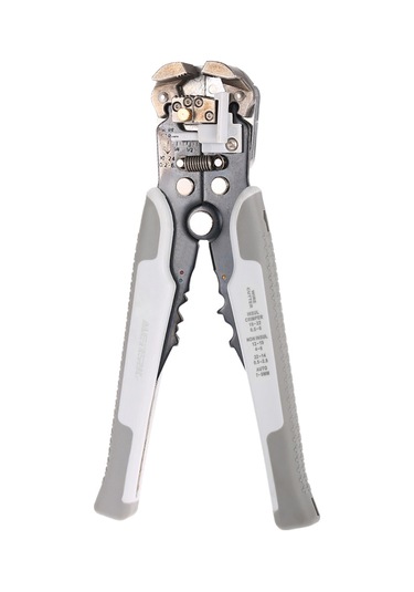 Youmex Meterk Çok Fonksiyonlu Kablo Soyma Pensesi - Kesme, Soyma Ve Sıkıştırma İşlemleri İçin Profesyonel Alet Gri