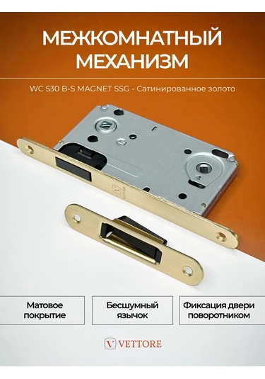 Vettore Manyetik Dil Tip Gömme Kilit 227120114 Zirveli