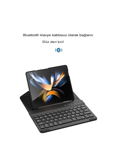 Ugr02 Universal Universal Kılıf Fold Klavye - Siyah