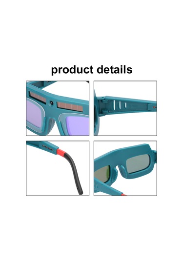 Symbee Otomatik Güneş Enerjili Kaynak Gözlüğü - Elektrik Arkı Ve Güçlü Işıktan Koruma