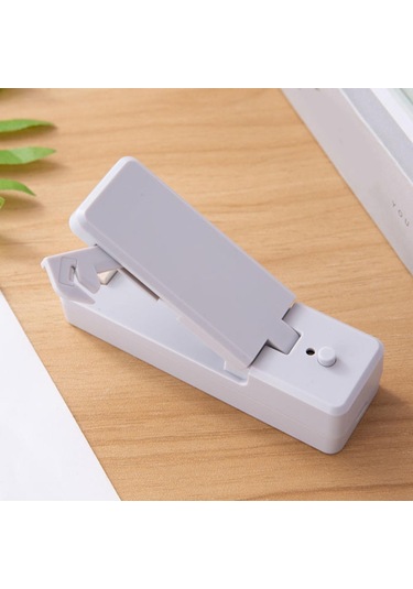 Suntek Çanta Mühürleyen Manyetik Şarj Edilebilir Cips Beyaz Beyaz