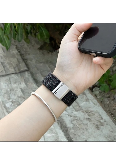 Xiaomi Watch S1-s1 Active S1 Pro S2 Likralı Örgü Akıllı Saat Kordonu