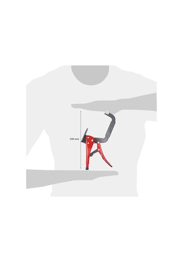 Ceta Form 500 Mm X-grip C Tipi Masa Ayarlı Pense E55t-500-2