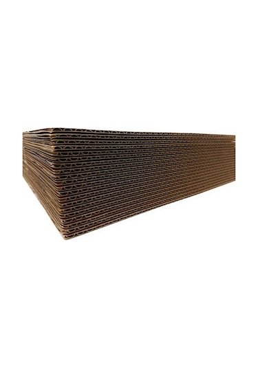 70X100Cm 3Mm 50Adet Oluklu Mukavva Maket Kartonu - Proje Kartonu