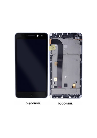 Teknonet General Mobile Gm5 Plus Uyumlu Lcd+dokunmatik+çıtalı