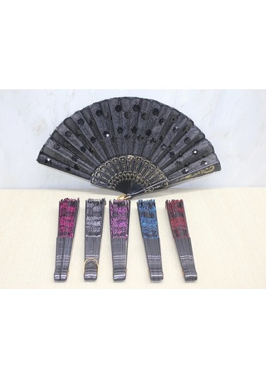 Plastik Pullu Yelpaze Alk3567