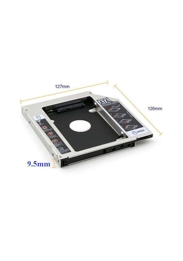 Faween 9.5Mm HDD Caddy Notebook Dvd To SSD Kutu Sata Laptop Notebook Cd