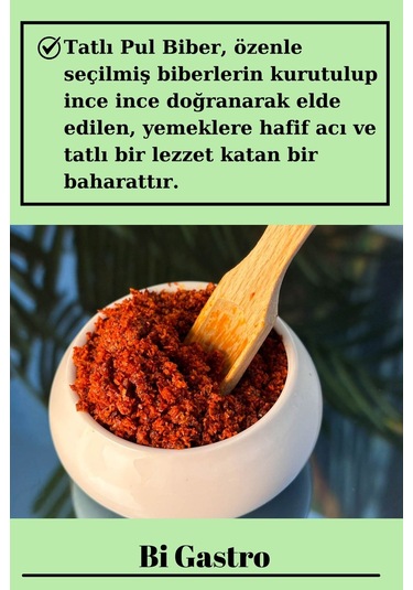 Gaziantep Tatlı Pul Biber - 500 Gr