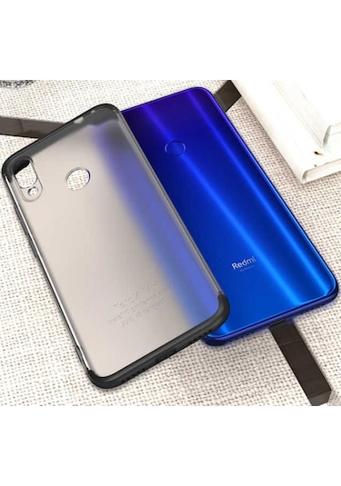 Xiaomi Redmi Note 7 Kamera Korumali Seffaf 360 Tam Koruma Kilif 396887304