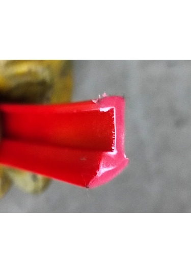 Contacall Cnc Tezgah Eksen Sıyırıcı Fitil Hareketli Eleman Fitili Kırmızı Renk 20 Metre Uzunluk Cnc-06