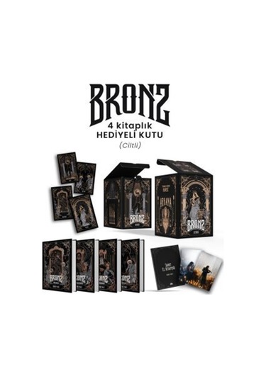 Bronz Serisi - 4 Kitaplık Ciltli Hediyeli Kutu / Özge Naz