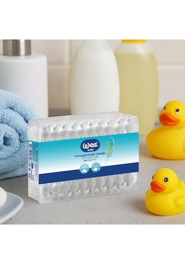 Wee Baby Emniyetli Kulak Çubuğu 60'lı