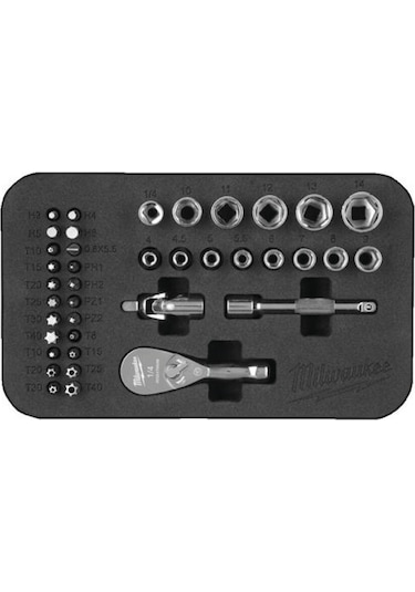 Milwaukee 1/4 Lokma Seti 39 Parça 4932492672