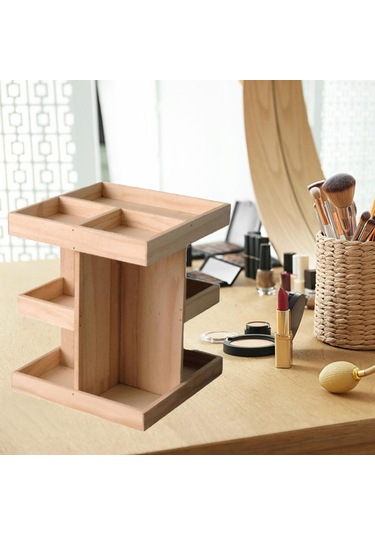 Homyl 360 Derece Dönebilen Makyaj Düzenleyici Saklama Standı