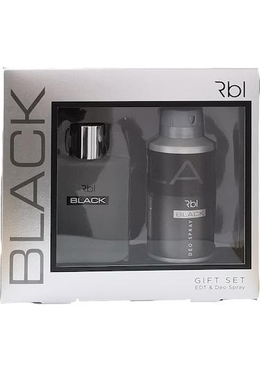 Rebul Black Erkek Parfüm EDT 90 ML + Deodorant Spray 150 ML