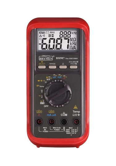 Brymen Bm-907s+bkp60 Trms Dijital Multimetre