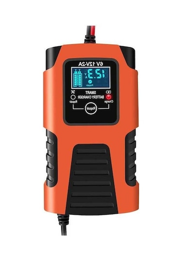 Dancemonkey Dabey Araba Akü Şarj Cihazı 6v/2a 12v/2a Akıllı Turuncu