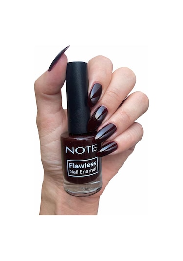 Note Cosmetics Nail Flawless Oje 105 Maroon - Kahverengi