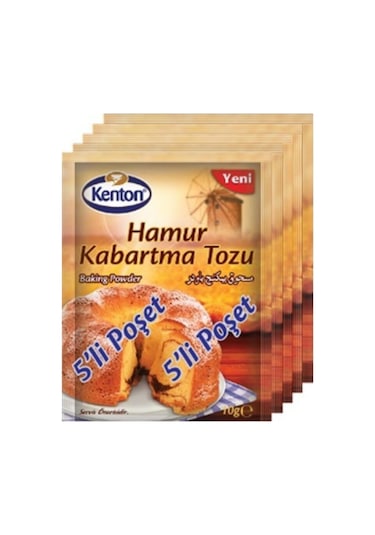 Hamur Kabartma Tozu 10 Gr 5li Paket