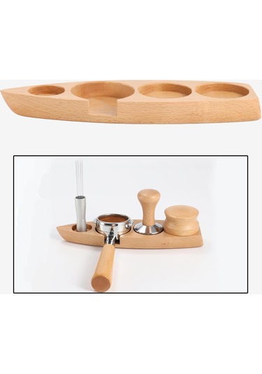 Suntek Katı Ahşap Kahve Basın Sabotaj Tutucu Kahve Filtresi