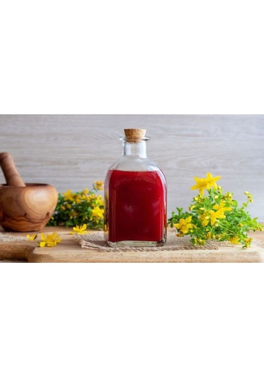 El Yapımı Ozonlanmış Kantaron Yağı 100 ML