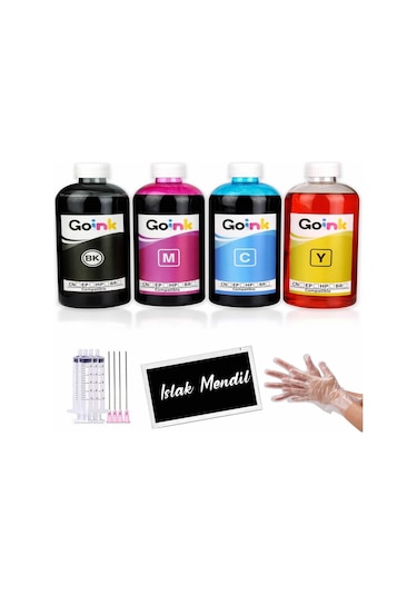 Goink Epson L3252 Mürekkep 4x250 Ml Uyumlu