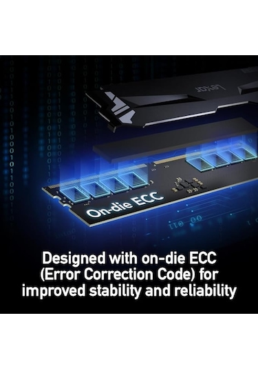 Lexar Ares RGB LD5EU016G-R6400GDLA 32 GB (2x16) DDR5 6400 MHz CL32 Ram