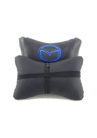 Mazda Deri Boyun Yastığı 2 Li