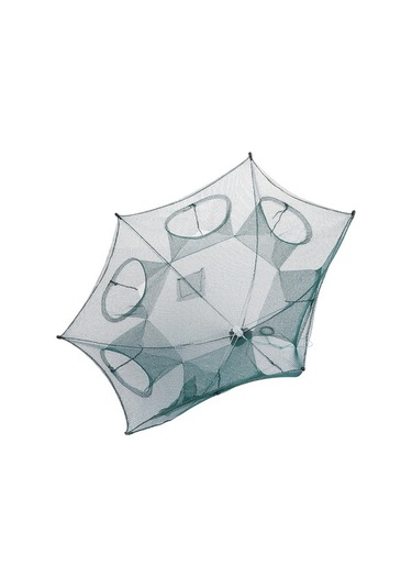 Novahub Otomatik Balık Ağı - 4/6/8/10 Delik Seçenekli - Dayanıklı Nylon Malzeme, Küçük Boyutlu Tasarım