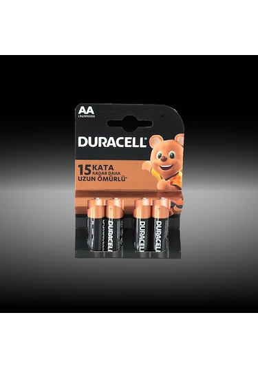 Duracell Alkalin AAA İnce Kalem Pil 4'lü Paket (LR03 / MN2400)