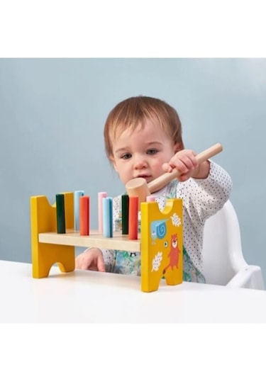 Ikea Uppsta Çocuk Eğitici Çekiç Bloğu Oyuncak