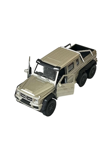 Gold Mercedes Pikap Oyuncak Lisanslı Diecast Metal Çek Bırak Araba Renkli