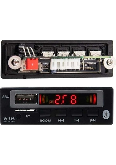 Ganzhoushop V5.0 V Mp3 Çalar Modülü Kurulu Kablosuz Dekoder Alıcı 12+1 İçin Yüksek Kaliteli Ses Sistemi - Müzik Dinleme Keyfi