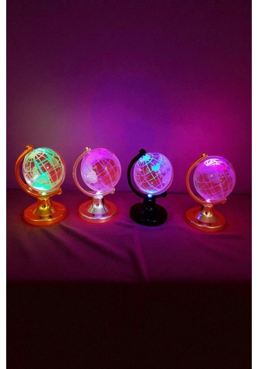 Mini Işıklı Kristal Dünya