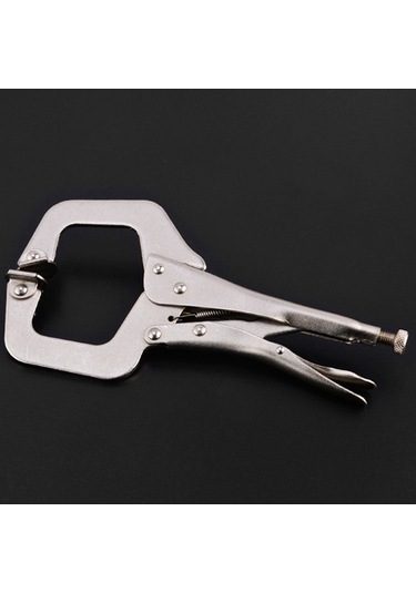 Fs-11 İnç Sıkma Pensesi, Sabit Kelepçe D Şekilli Kare Burun Pensesi, Kaynak Pensesi Tipi Pense