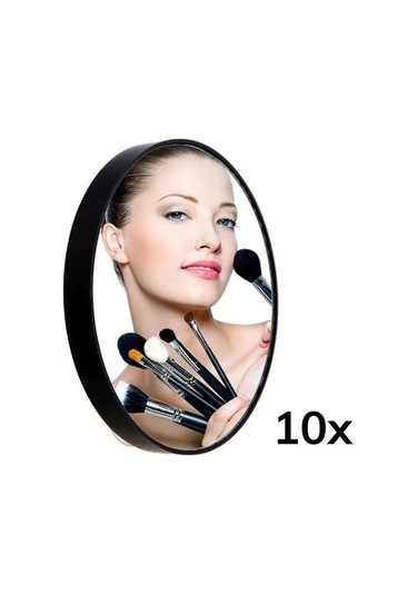 Zmc Bilişim 10x Büyüteçli Vantuzlu Pratik Kullanışlı Makyaj Lens Traş Aynası