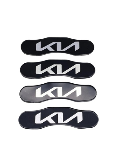 Kia Kaliper Üstü Alüminyum Sticker Etiket 4 Adet