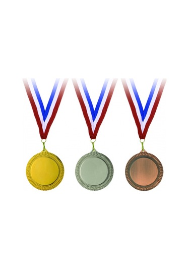 Baskısız Boş Yazısız Madalya + Kurdele