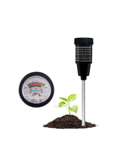 Trendooze Toprak Ph Test Cihazı Ölçer Higrometre Aralığı 3-8 Yoğunluk Ölçer