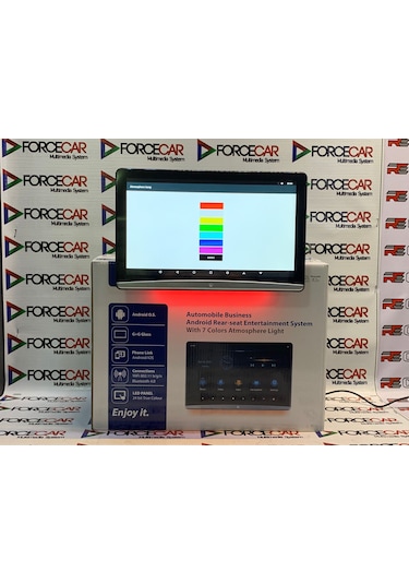 Her Araca Uyumlu Android 10.6 İnç Ambiyanslı Portatif Başlık