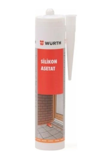 Würth Silikon Asetat Şeffaf 310 Ml Şeffaf