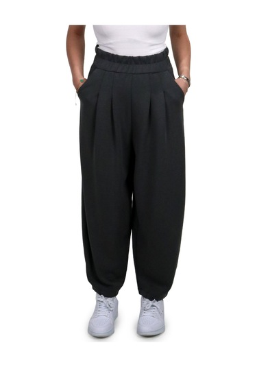 Kadın Modal Kumaş Havuç Kesim Antrasit Pantolon Antrasit