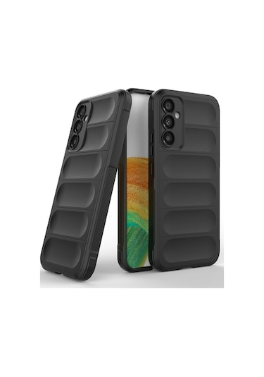 Samsung Galaxy Uyumlu A15 Kılıf Optimum Lens Çerçeveli Silikon Kapak