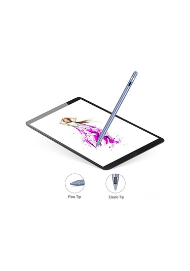 Reedark Mavi El Yazısı Ve Çizim Stili Kalemi - Esnek Bakır Uç, Hassas Ve Kesin, İos/android/windows Uyumlu, 30 Dakika Otomatik Kapatma Şeffaf