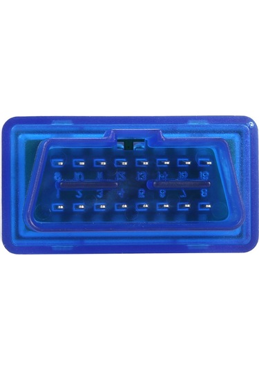 Springsun Obd2 Bt Tarayıcı Arayüzü - Araç Arıza Kodlarını Okuma Ve Sensör Verilerini Gösterme Fonksiyonu 12v, Mavi